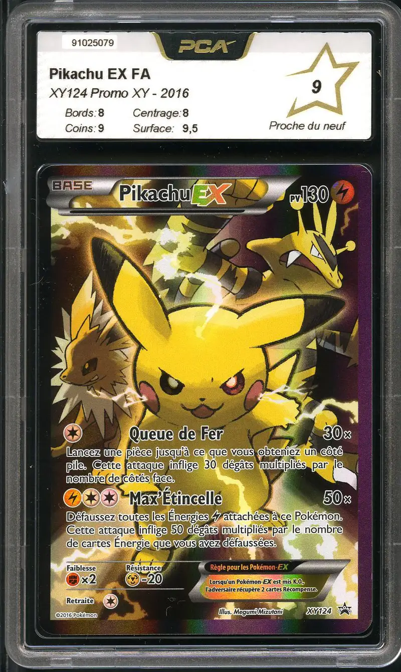 PCA 9 Pikachu Ex