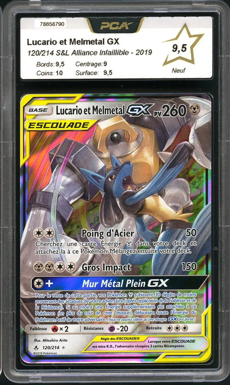 PCA 9.5 Lucario et Melmetal Gx