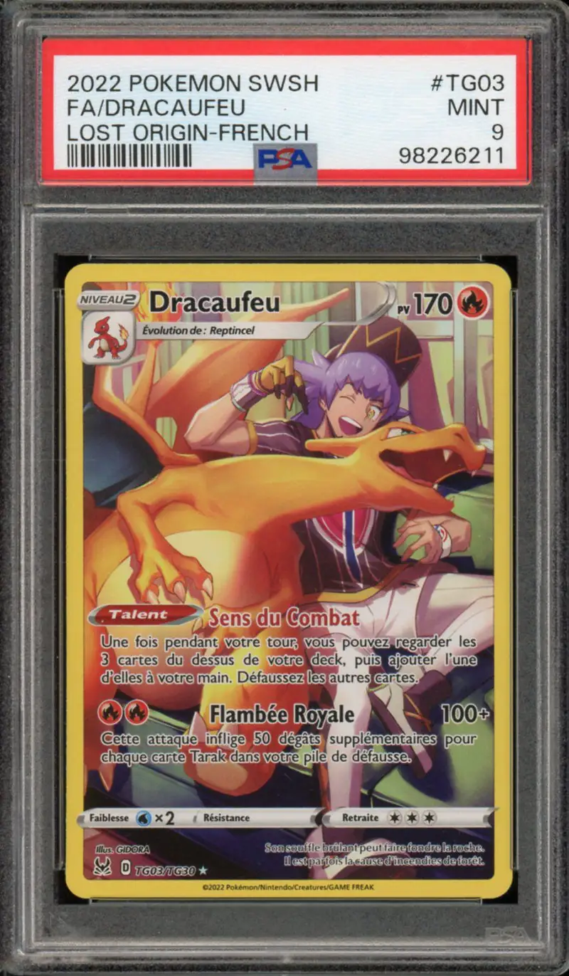 PSA 9 Dracaufeu