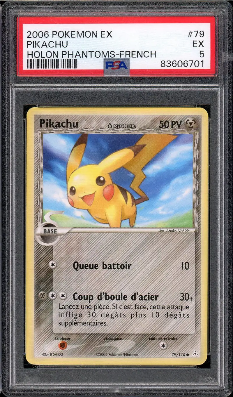 PSA 5 Pikachu