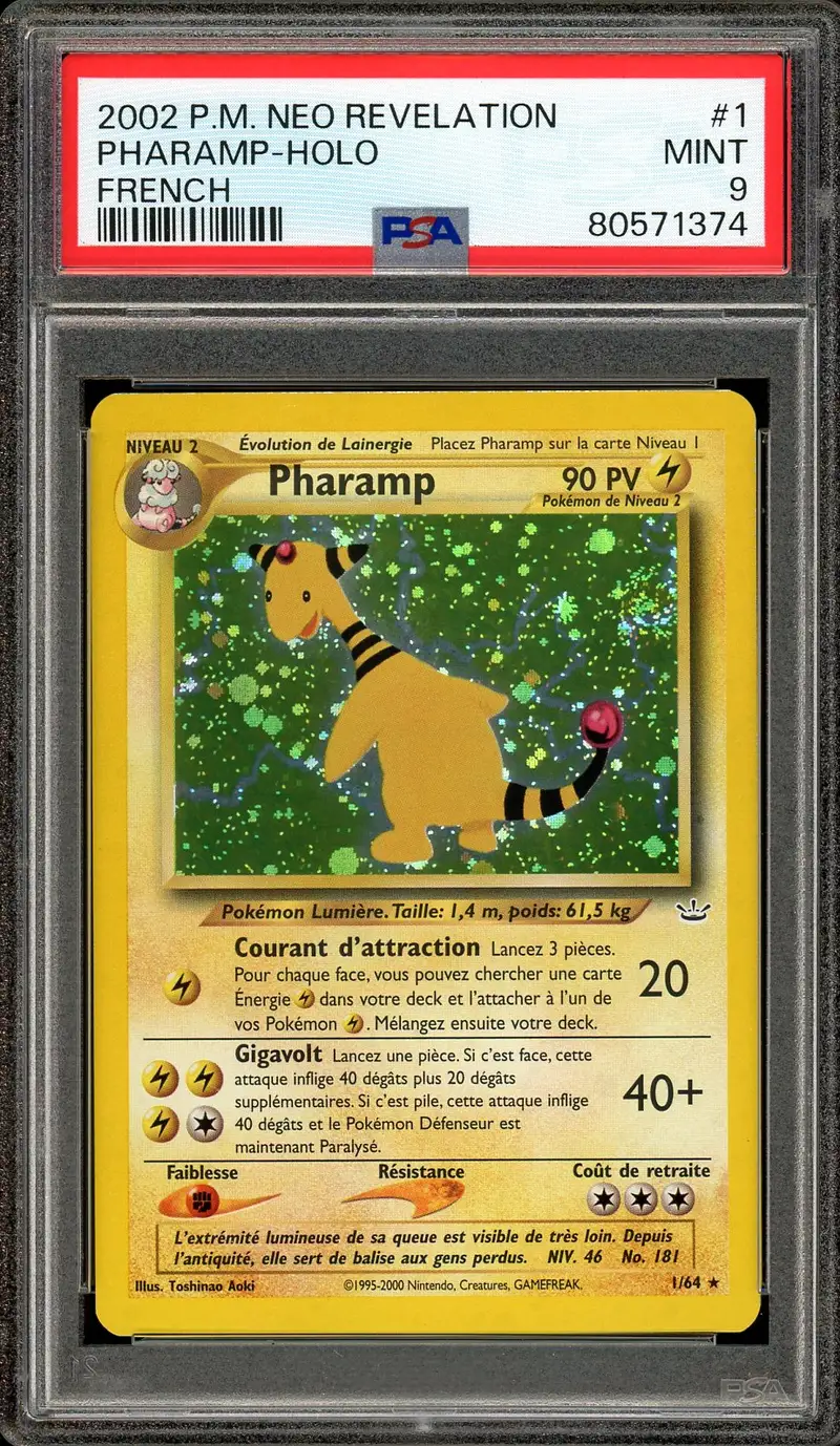 PSA 9 Pharamp Holo
