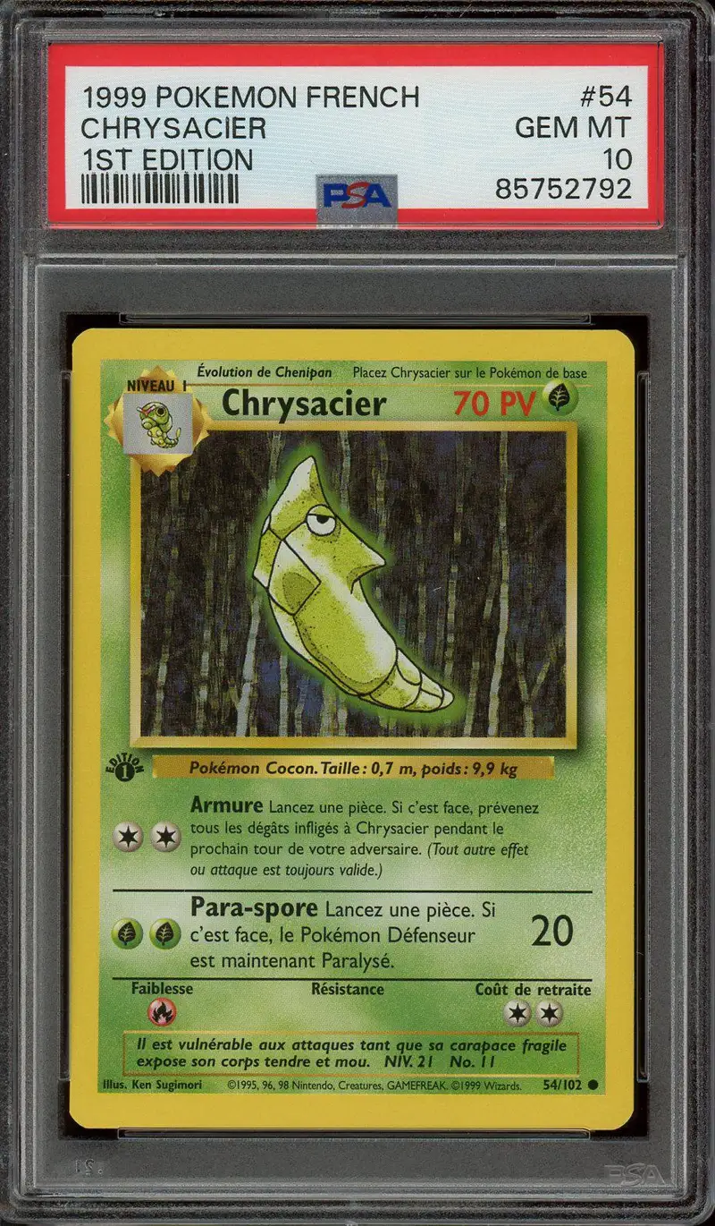 PSA 10 Chrysacier