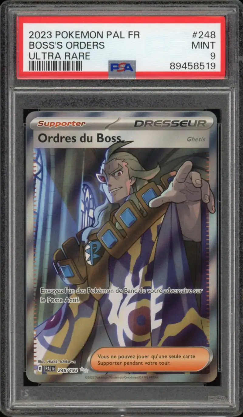 PSA 9 Ordres du Boss