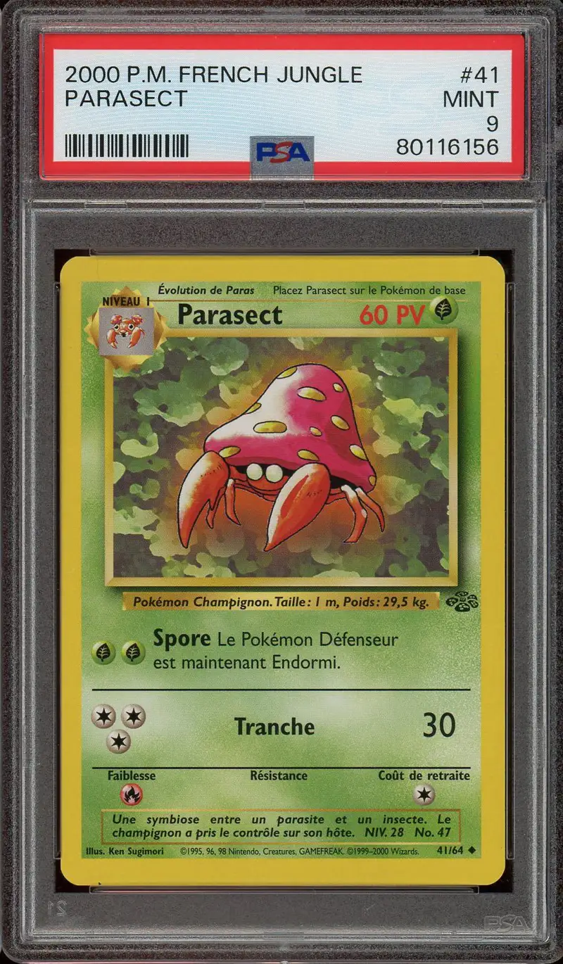 PSA 9 Parasect