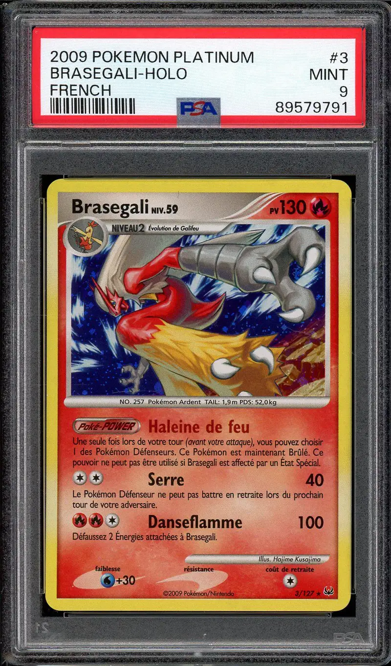 PSA 9 Brasegali Holo