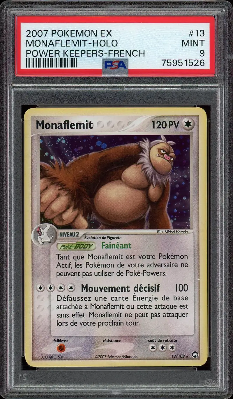 PSA 9 Monaflemit Holo