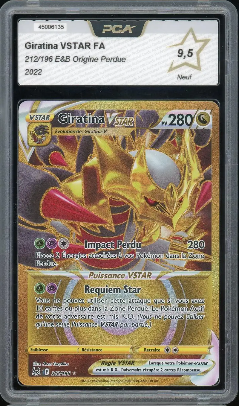 PCA 9.5 Giratina VStar Gold