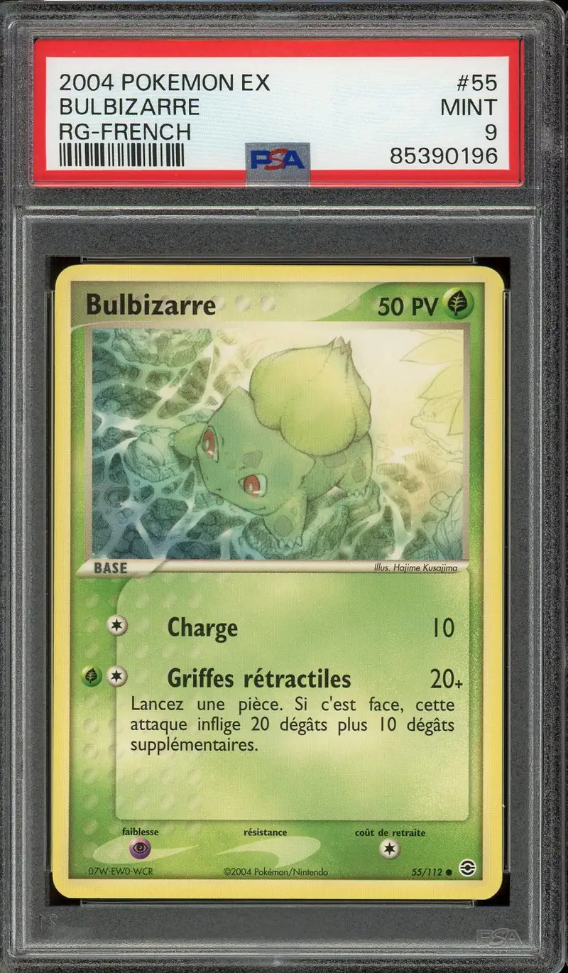 PSA 9 Bulbizarre