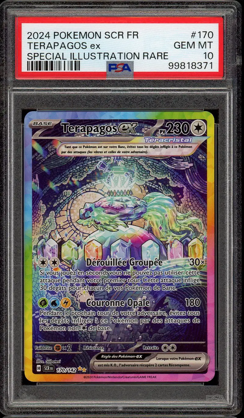 PSA 10 Terapagos Ex