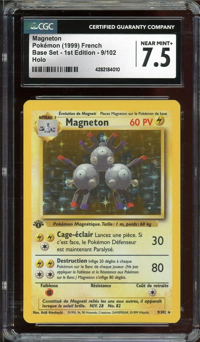 CGC 7.5 Magnéton Holo