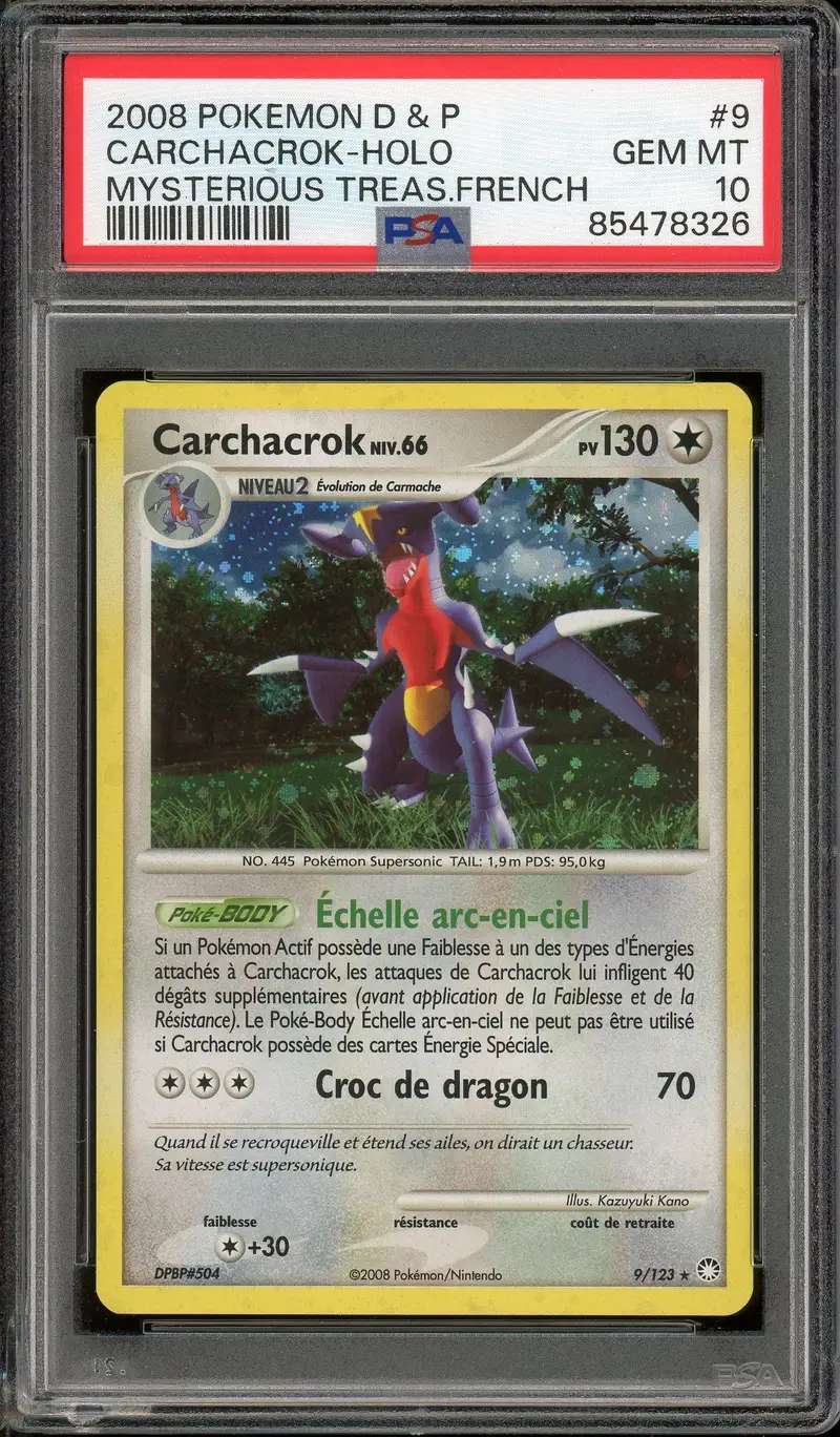 PSA 10 Carchacrok Holo