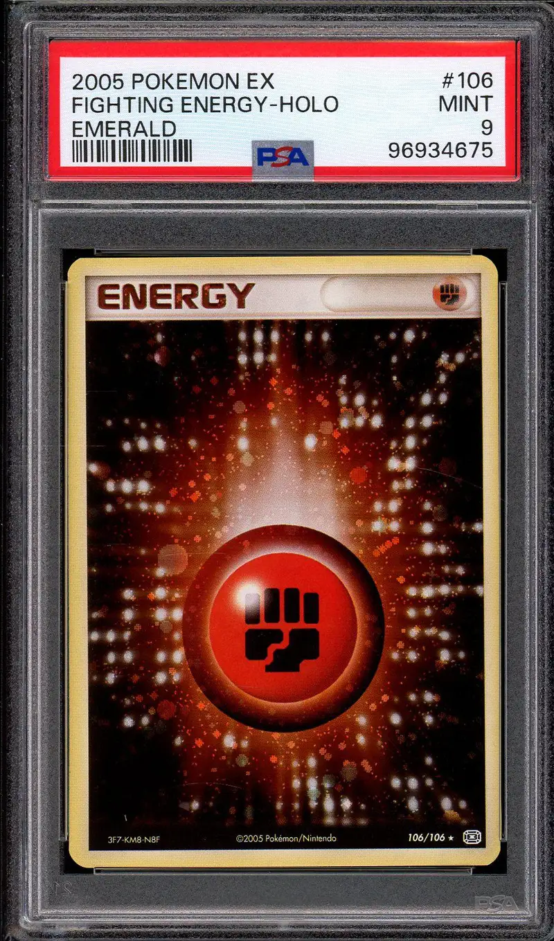 PSA 9 Energie Combat Holo