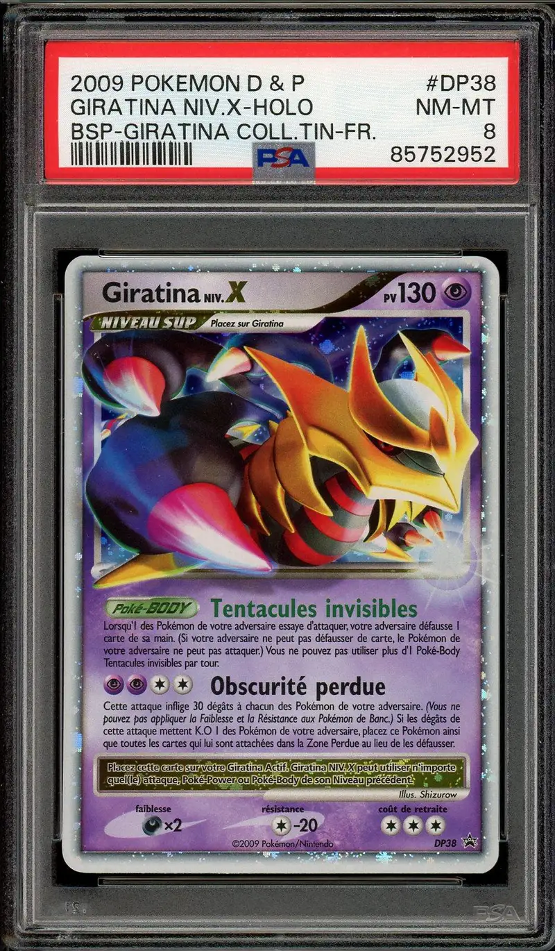PSA 8 Giratina Niv. X