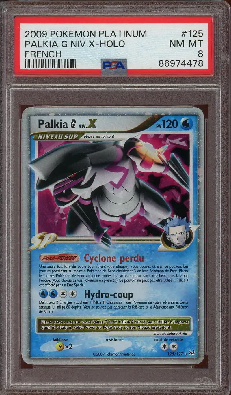 PSA 8 Palkia G Niv. X
