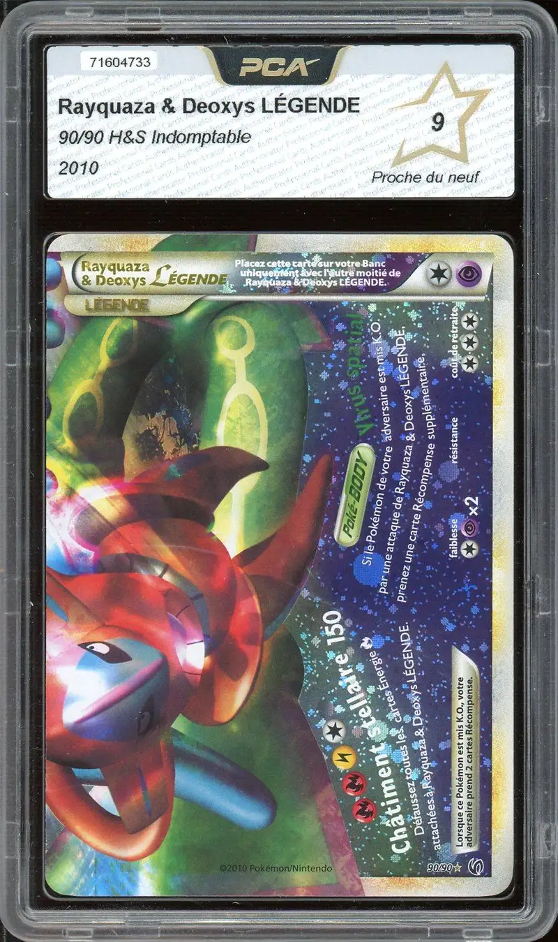 PCA 9 Rayquaza & Deoxys Légende