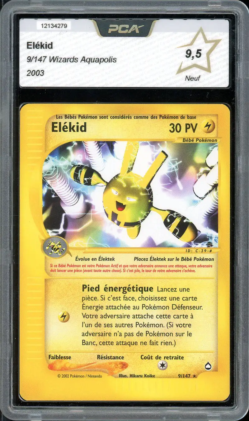 PCA 9.5 Elékid