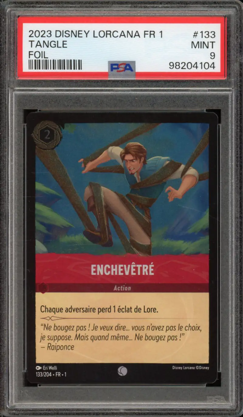PSA 9 Enchevêtré Foil