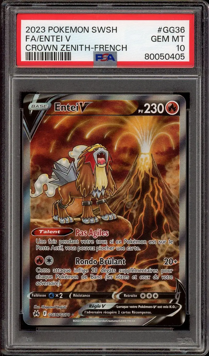 PSA 10 Entei V