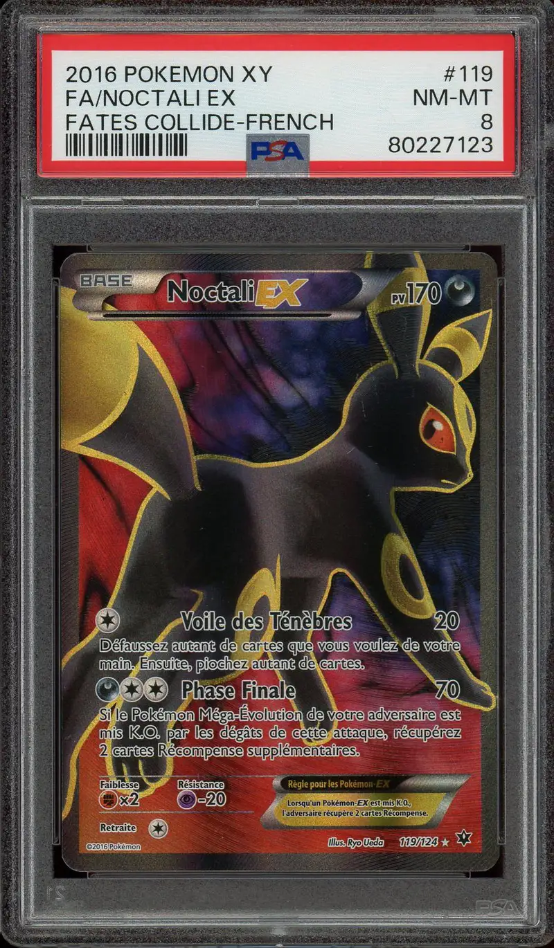 PSA 8 Noctali Ex