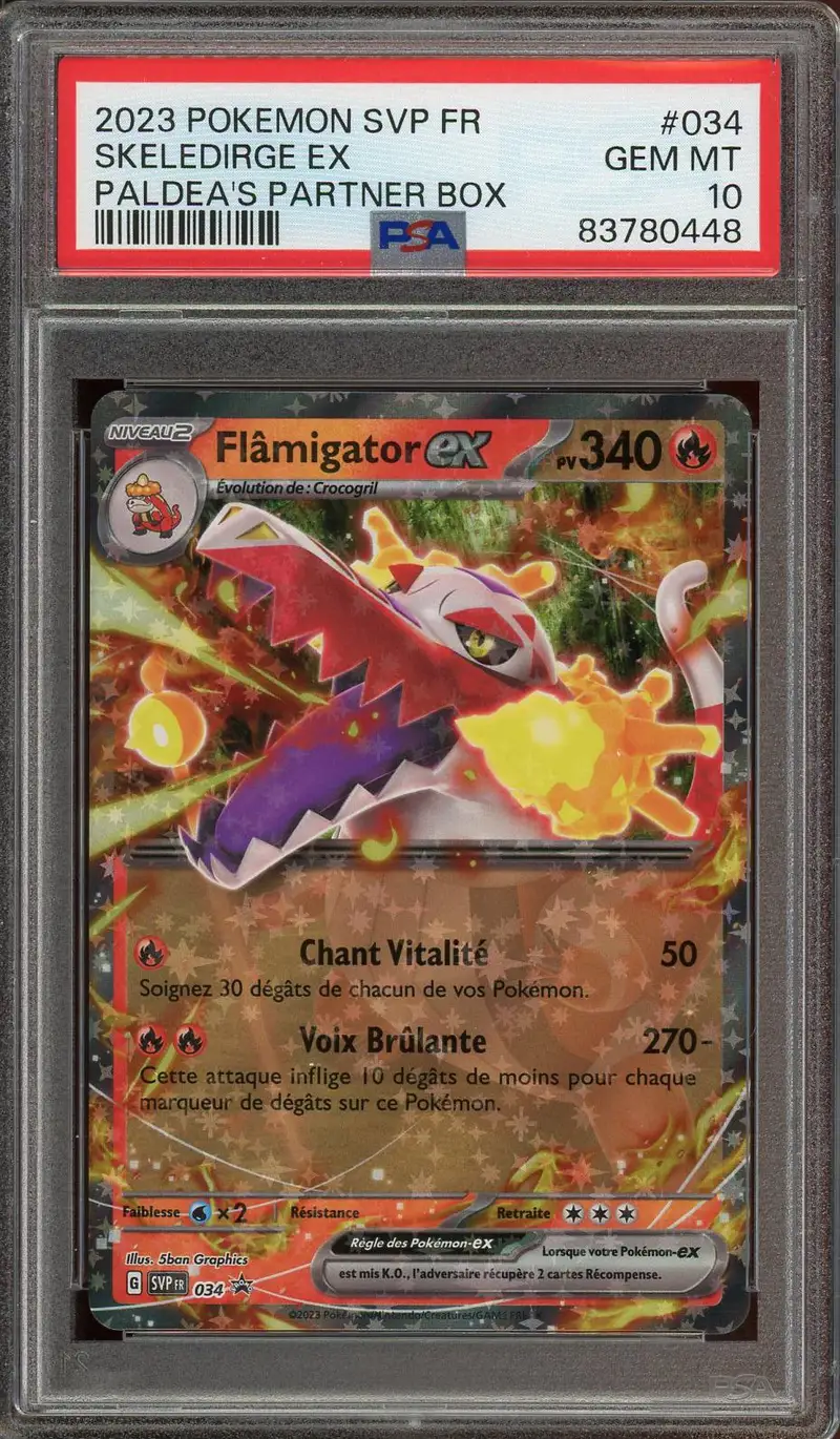 PSA 10 Flâmigator Ex
