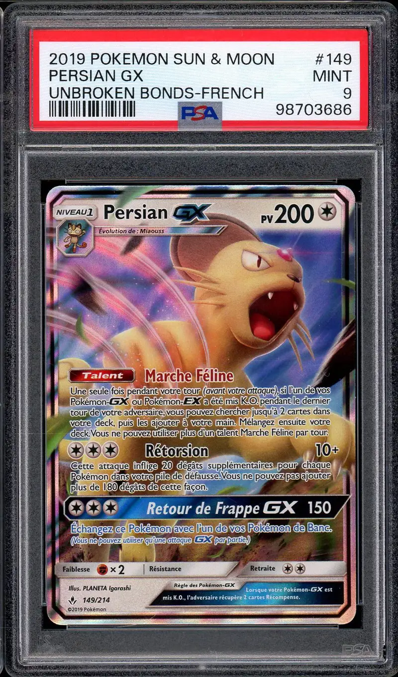 PSA 9 Persian Gx