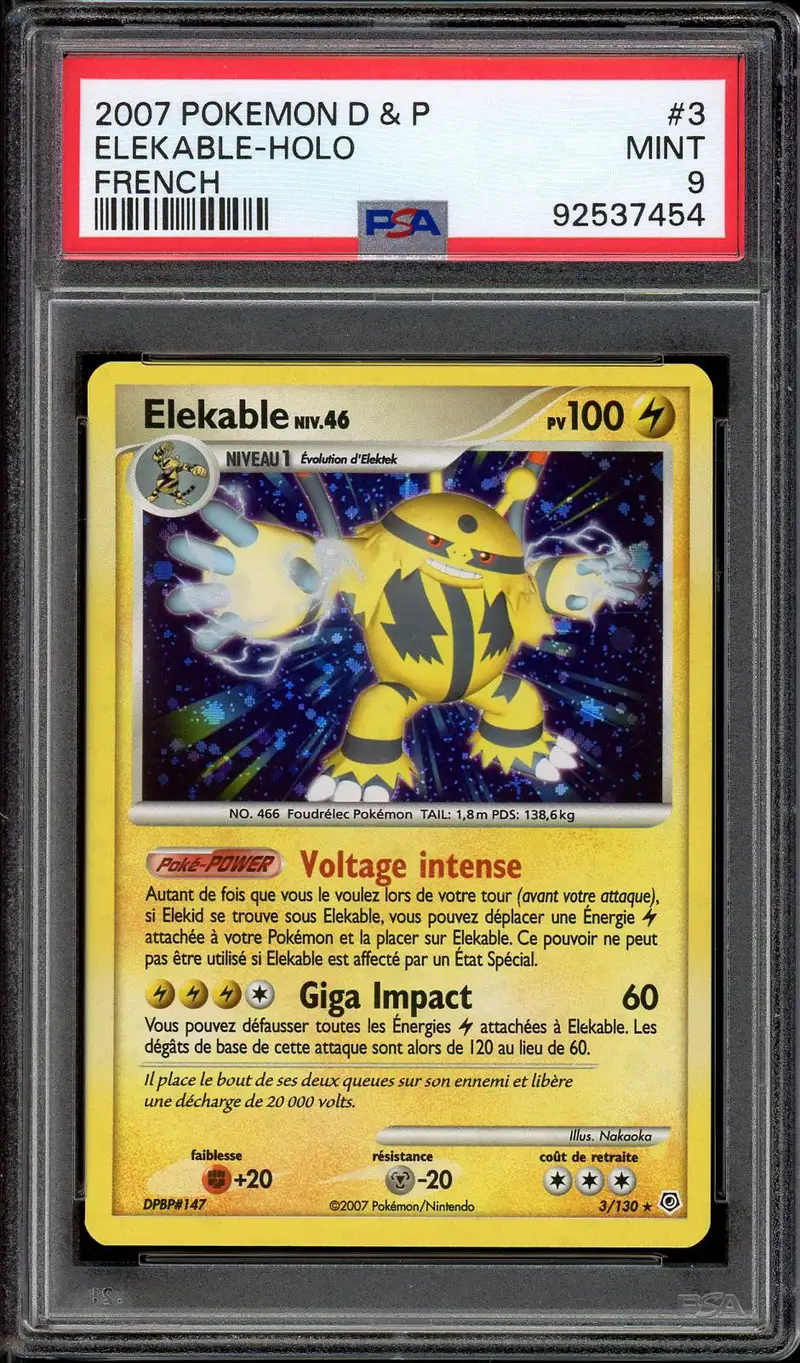 PSA 9 Elekable Holo