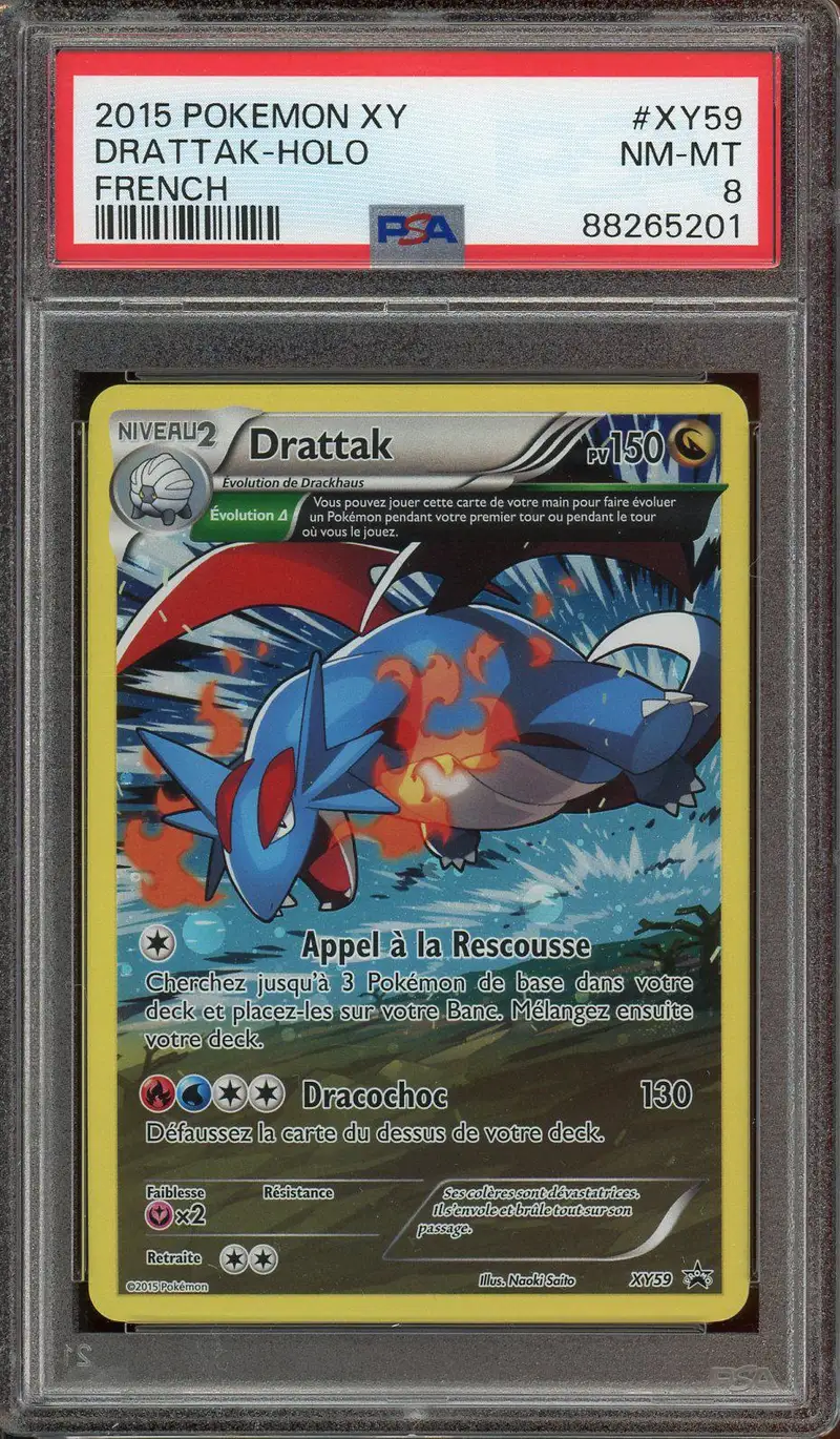 PSA 8 Drattak Holo