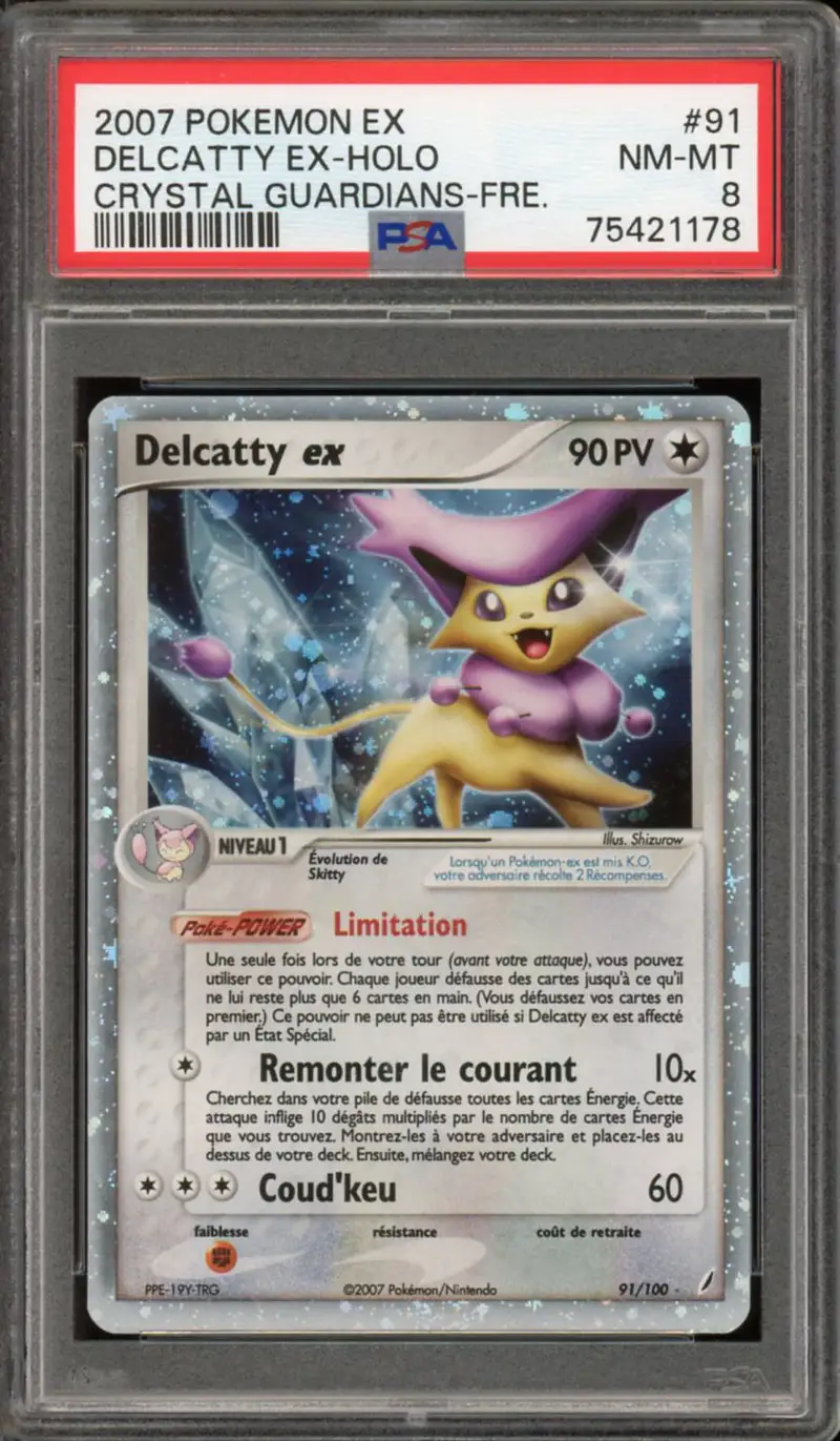 PSA 8 Delcatty Ex