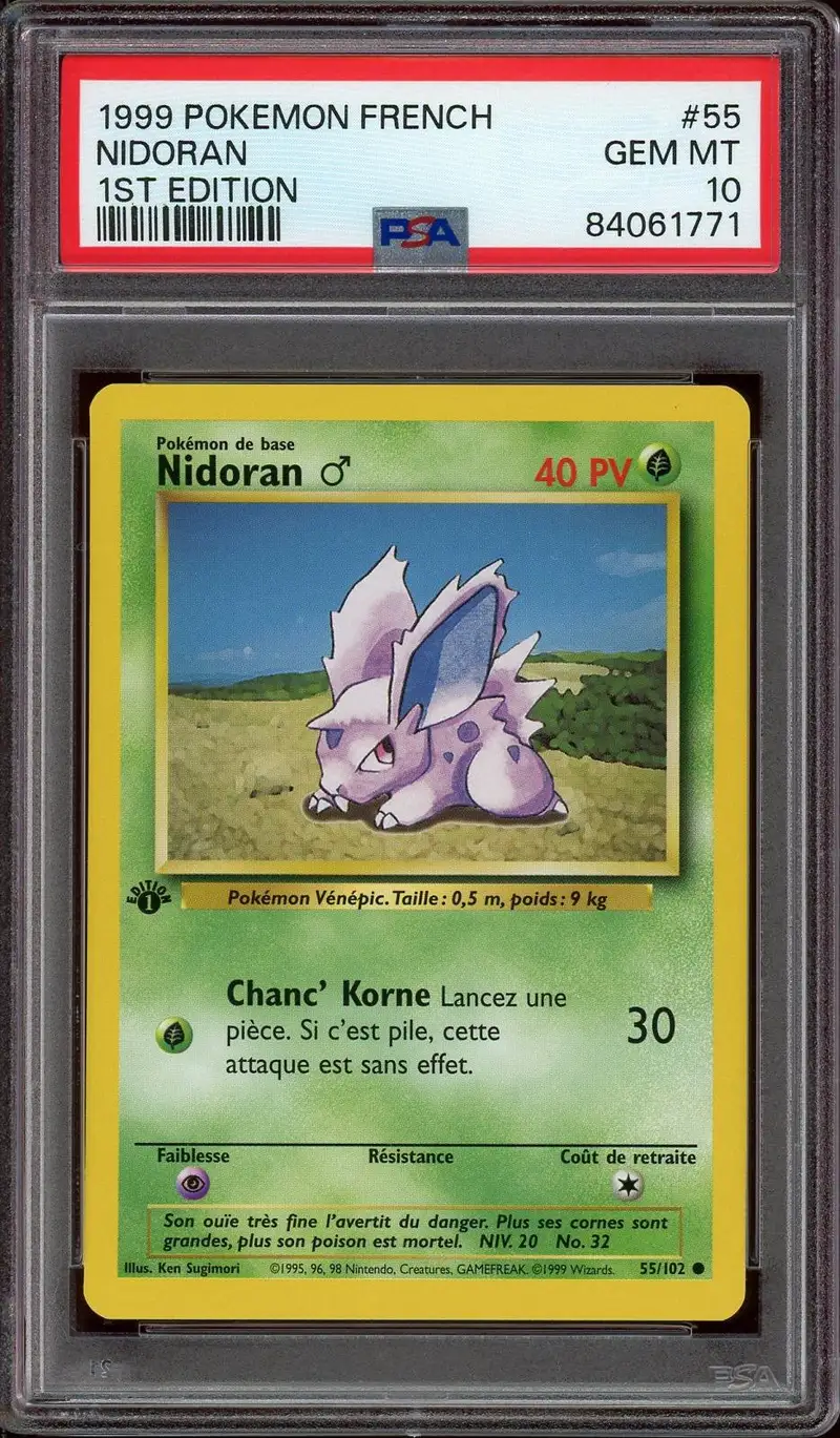PSA 10 Nidoran