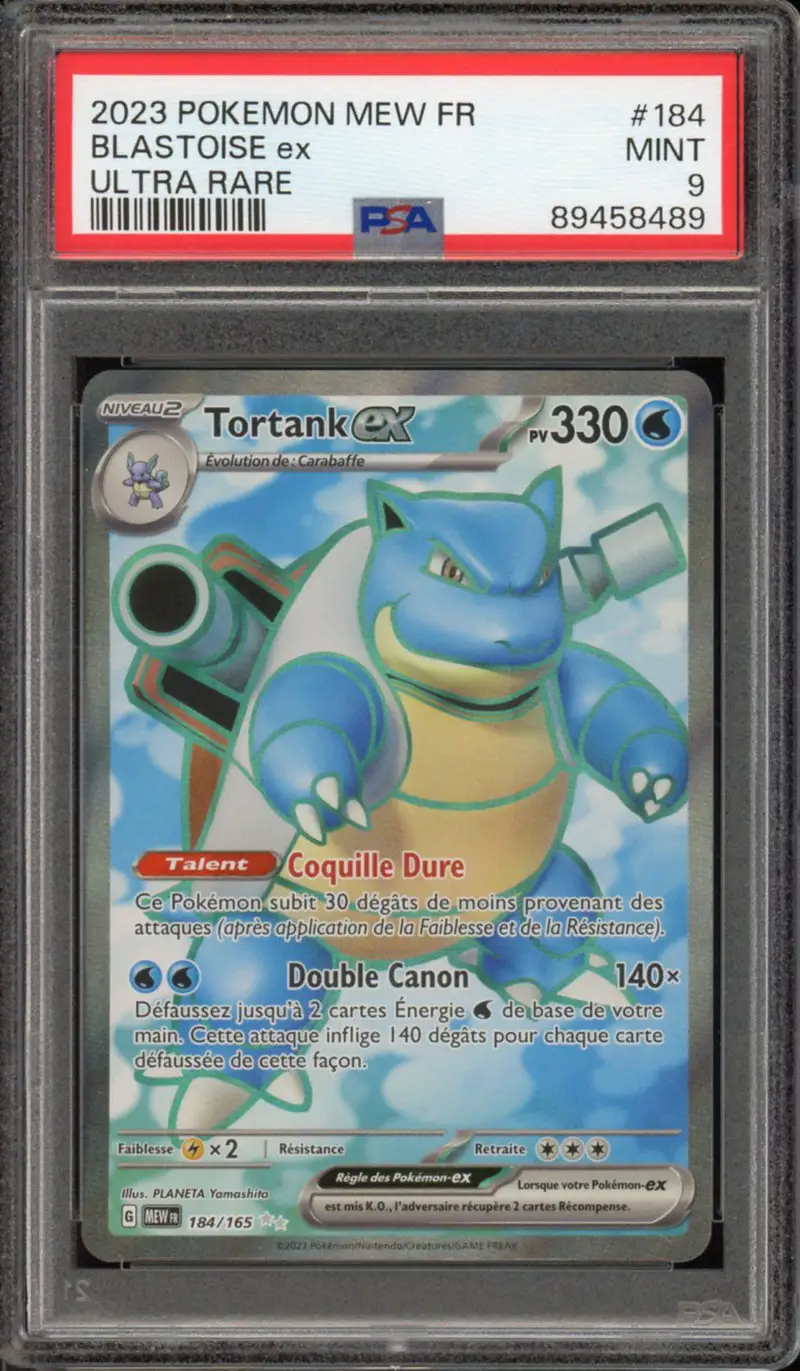 PSA 9 Tortank Ex