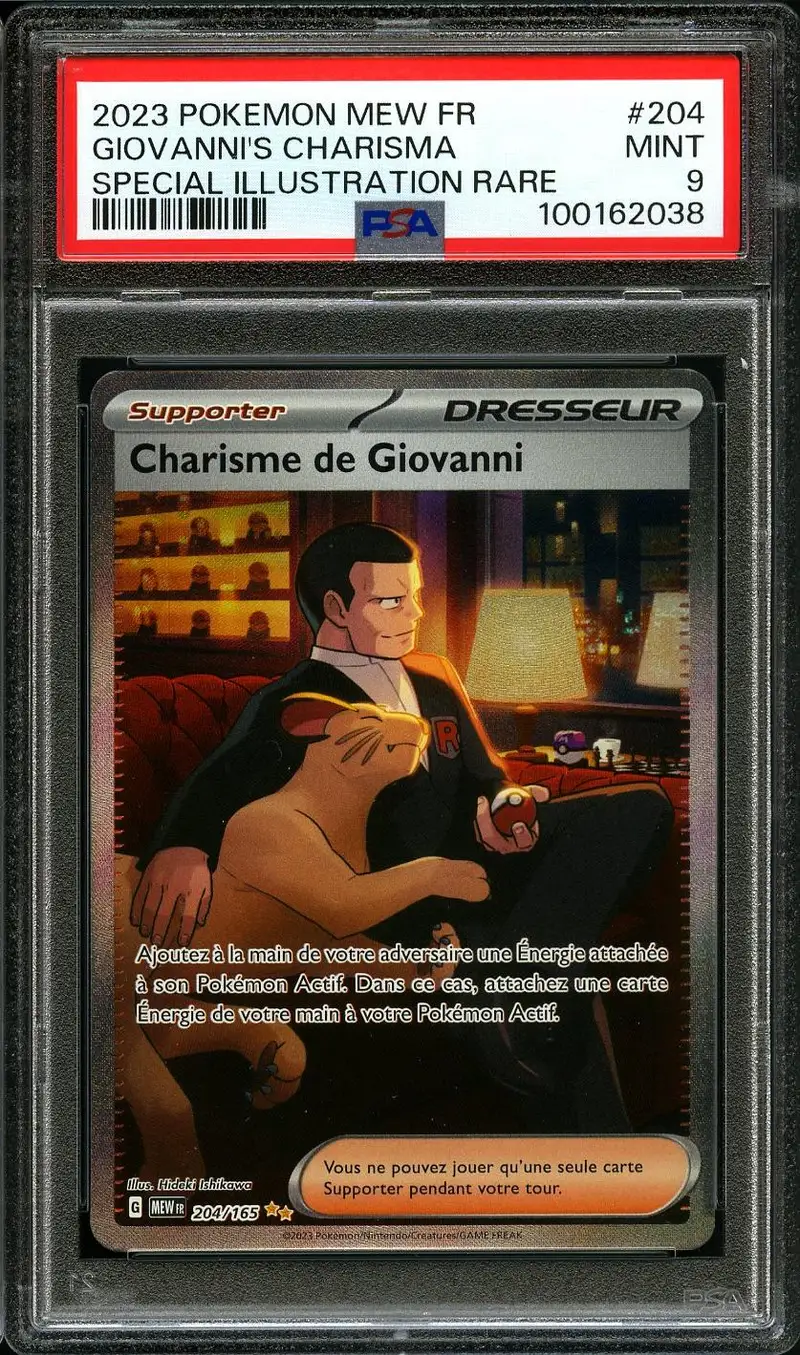 PSA 9 Charisme de Giovanni
