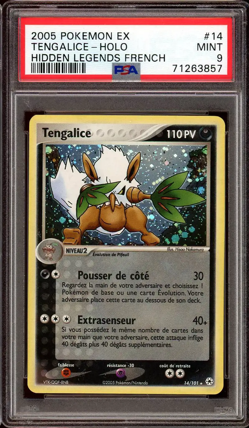 PSA 9 Tengalice Holo