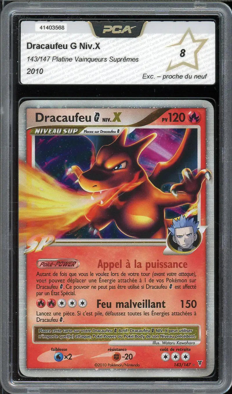 PCA 8 Dracaufeu G Niv. X