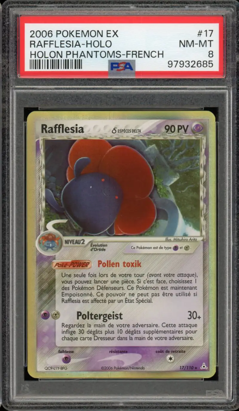 PSA 8 Rafflesia Holo