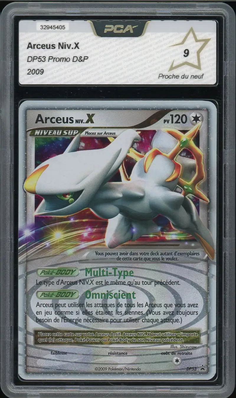 PCA 9 Arceus Niv. X