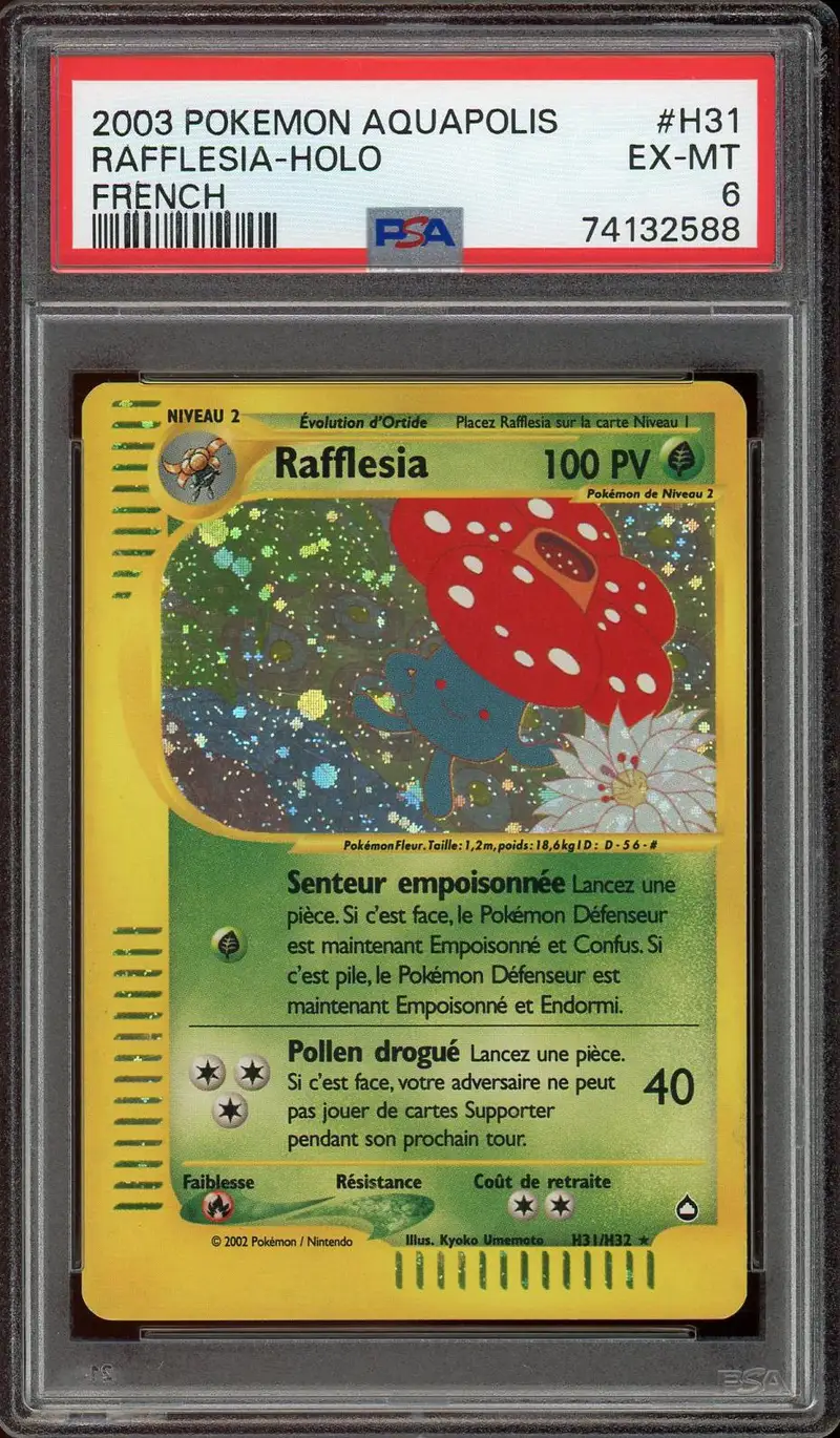 PSA 6 Rafflesia Holo