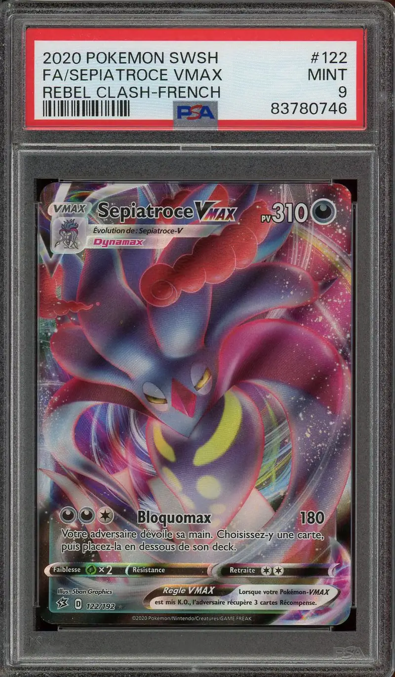 PSA 9 Sepiatroce VMax