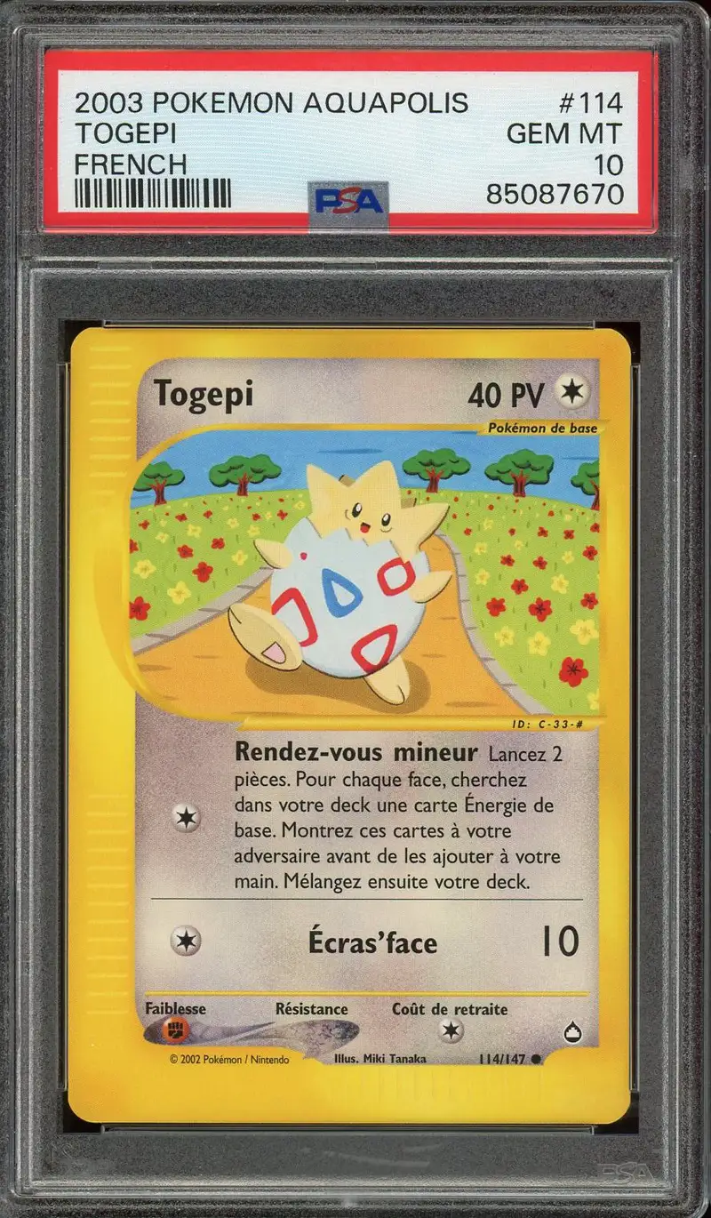 PSA 10 Togepi