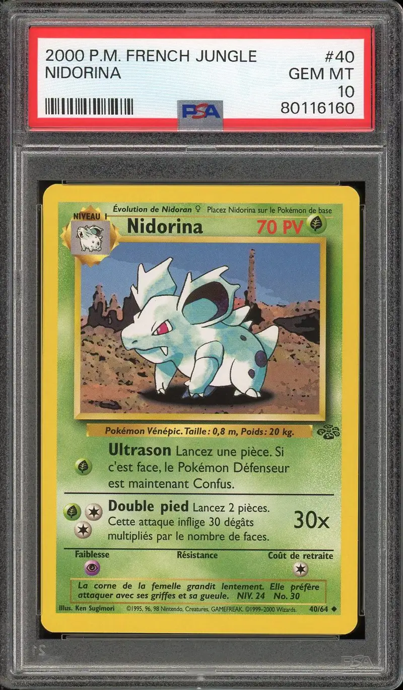 PSA 10 Nidorina
