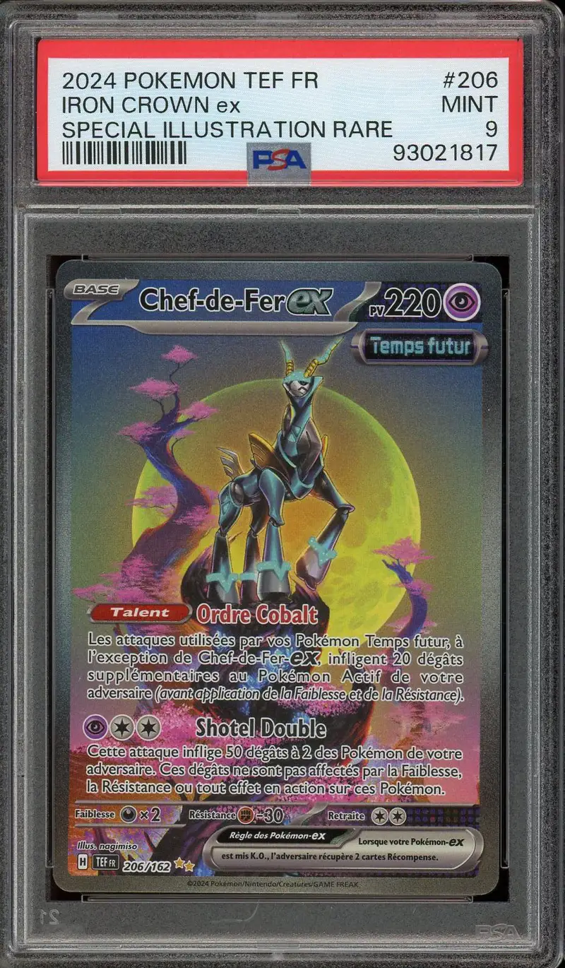 PSA 9 Chef-de-Fer Ex