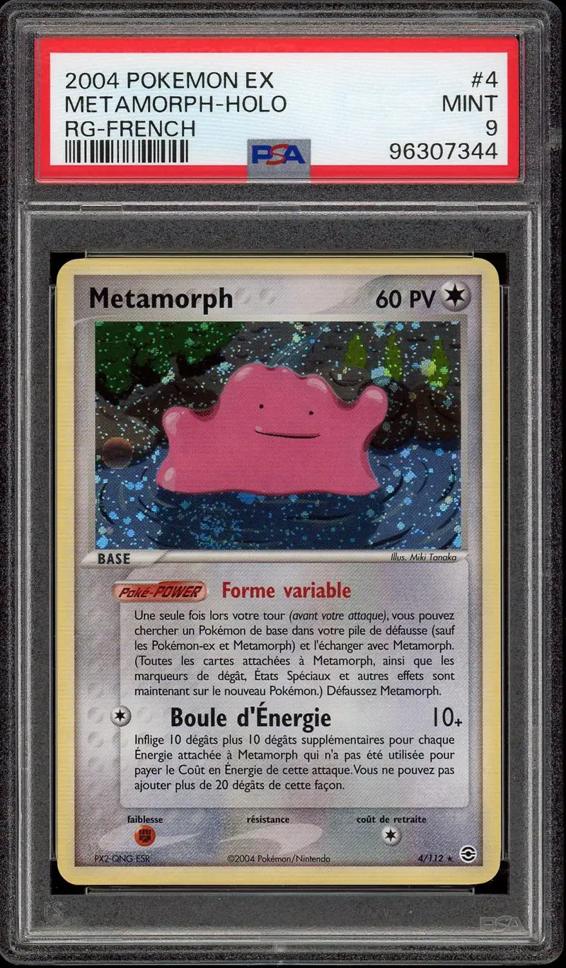 PSA 9 Metamorph Holo