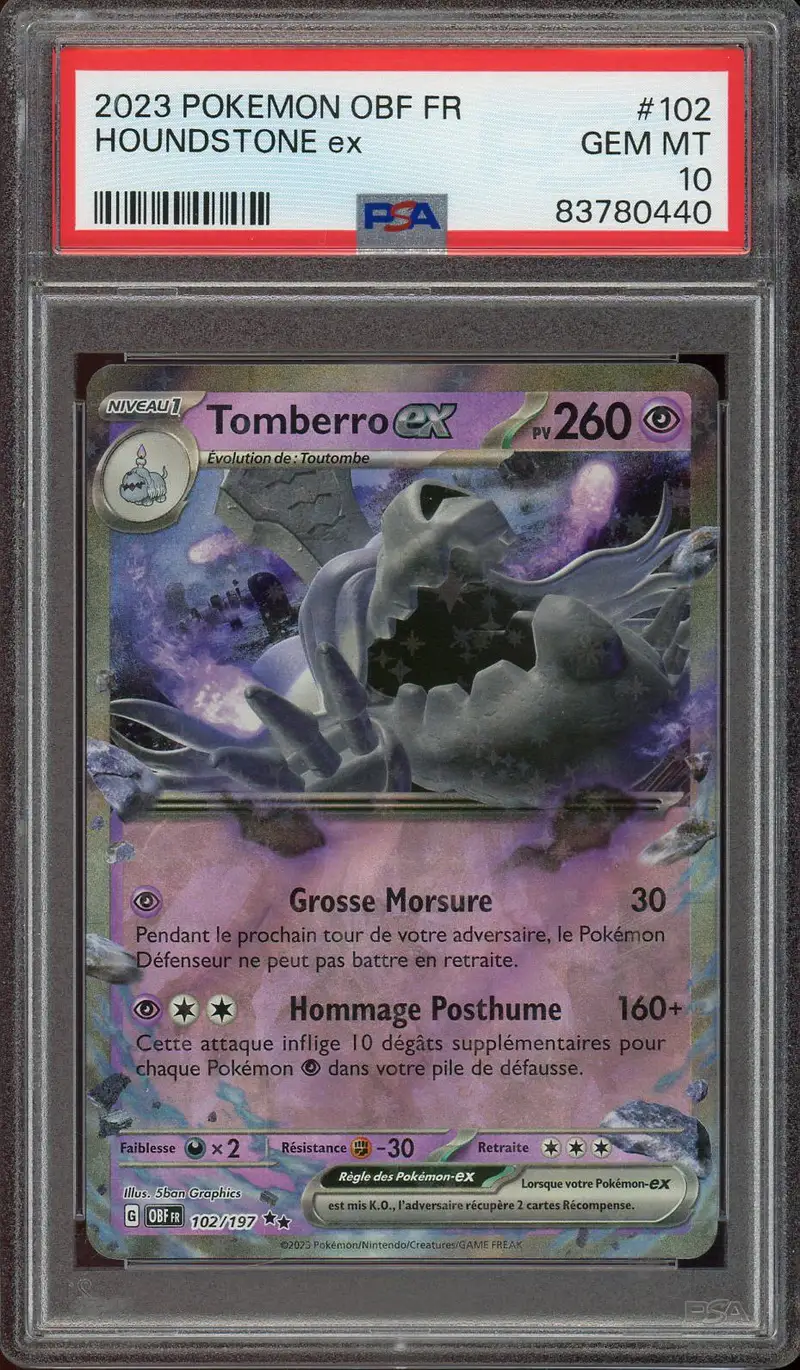 PSA 10 Tomberro Ex
