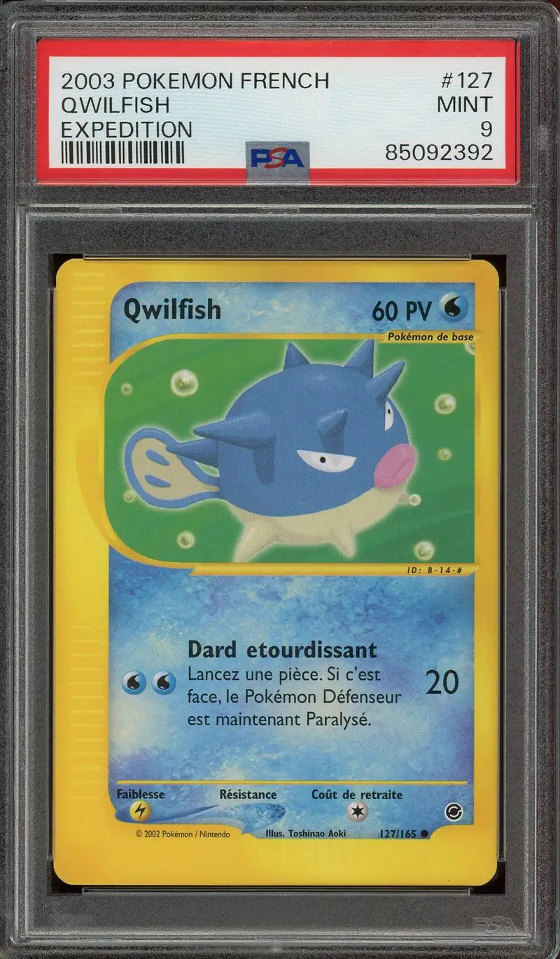 PSA 9 Qwilfish