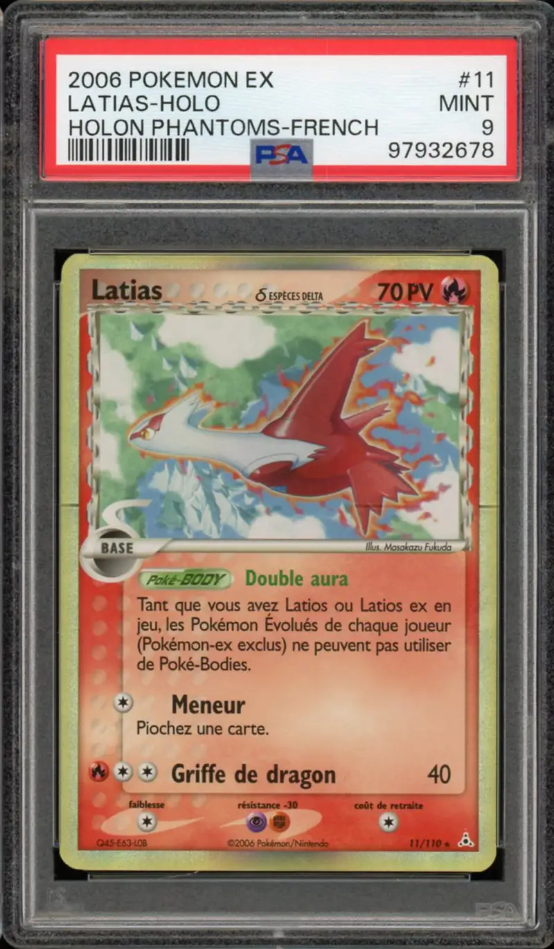 PSA 9 Latias Holo