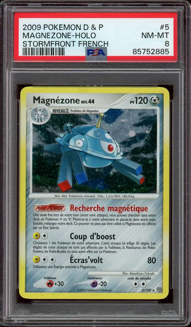 PSA 8 Magnézone Holo