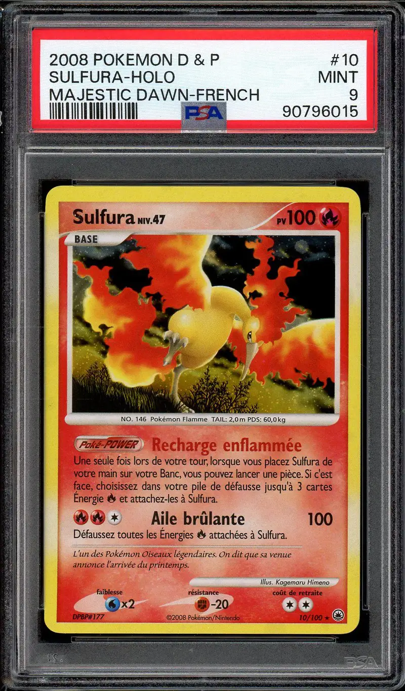 PSA 9 Sulfura Holo