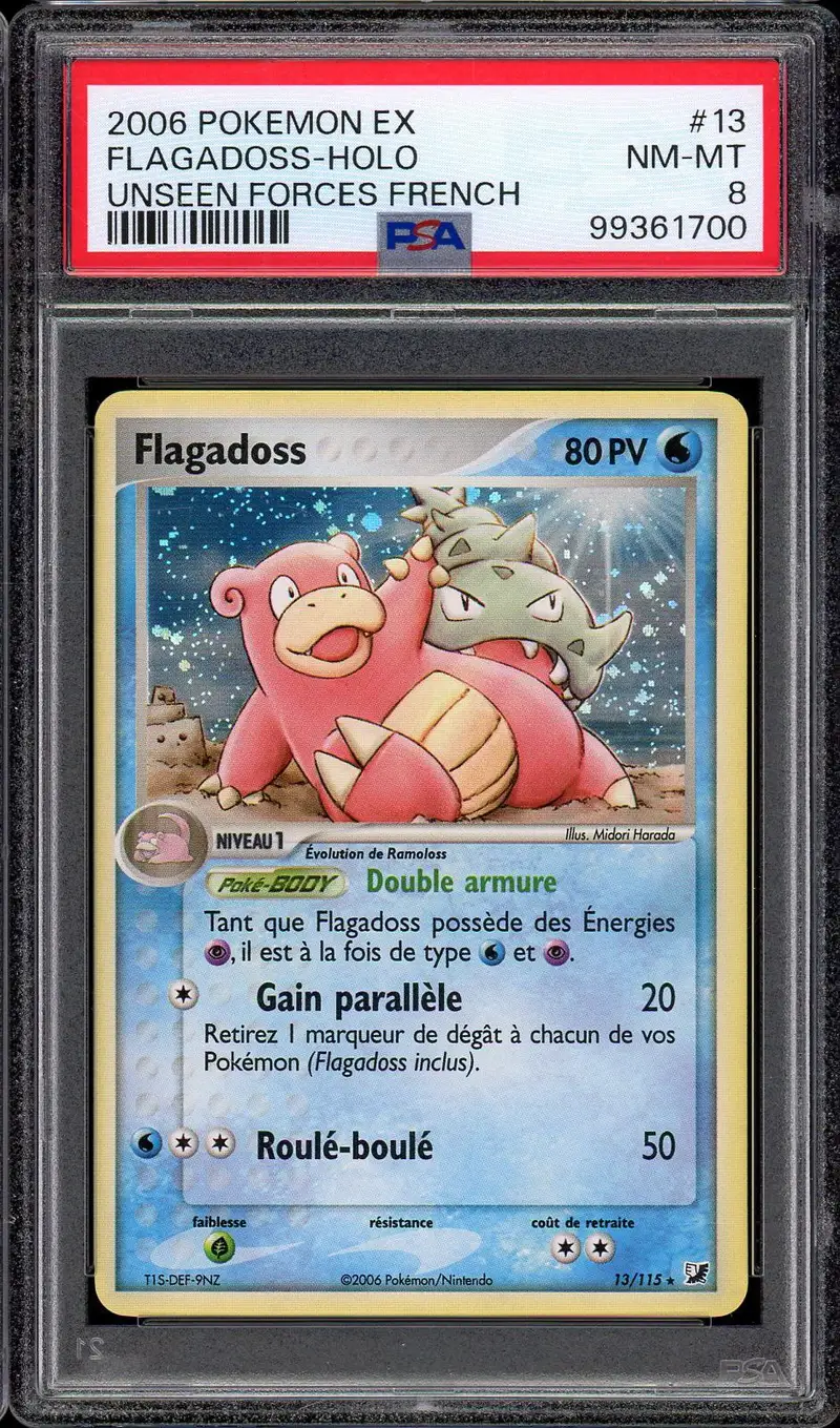 PSA 8 Flagadoss Holo