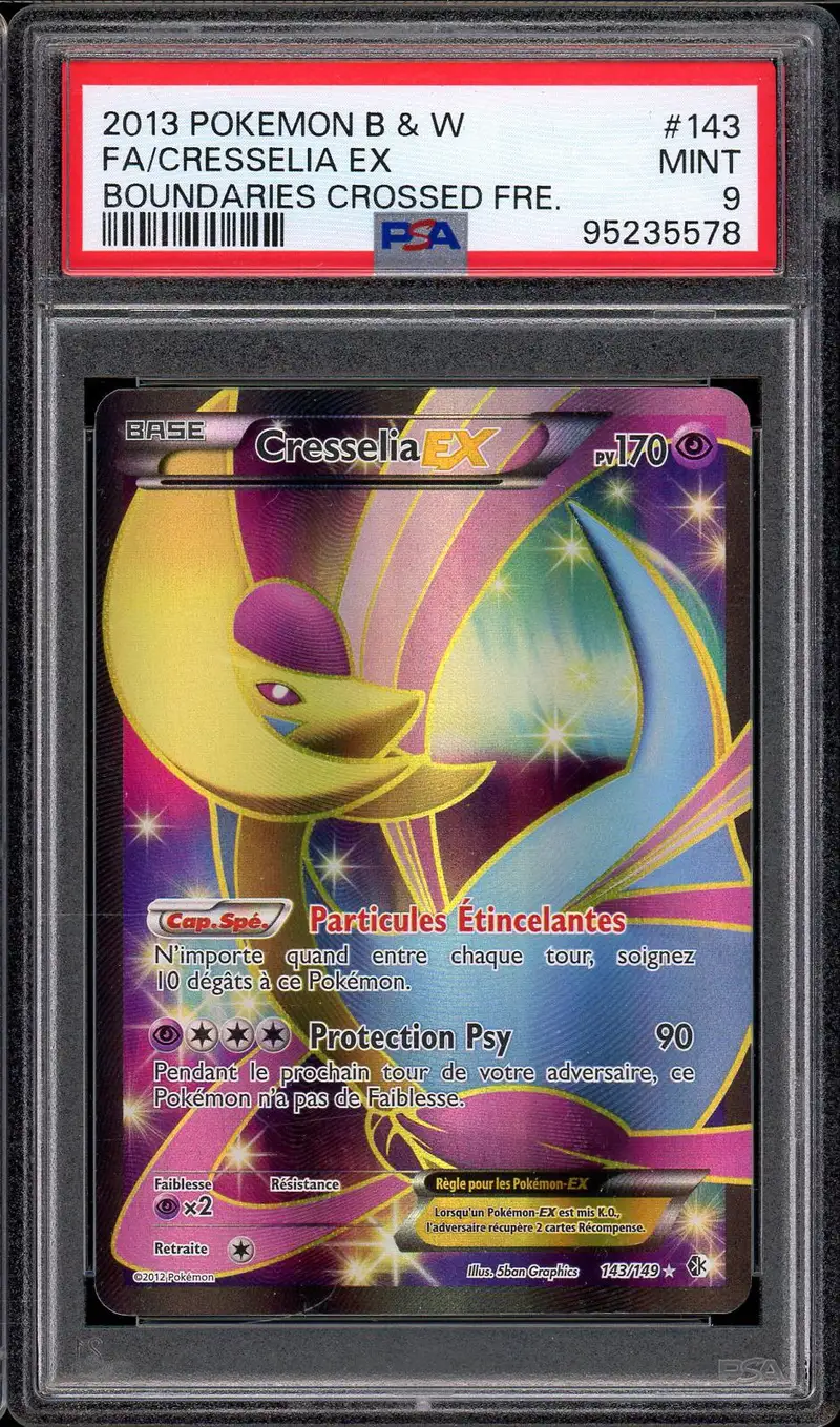 PSA 9 Cresselia Ex