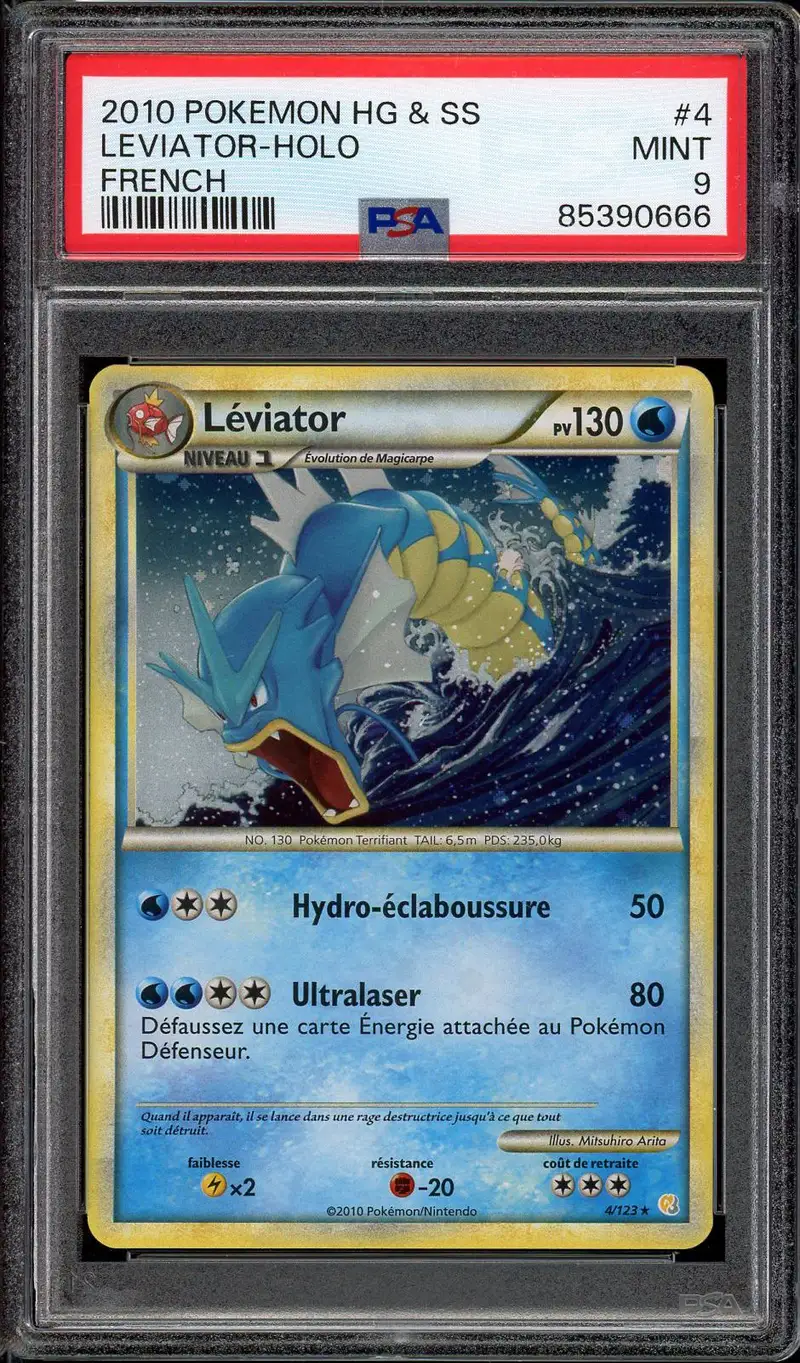 PSA 9 Léviator Holo