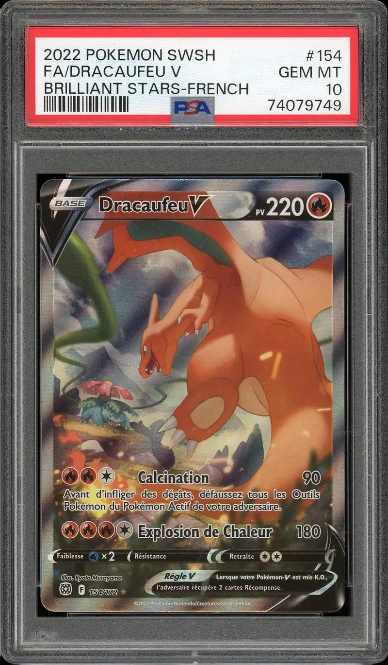 PSA 10 Dracaufeu V